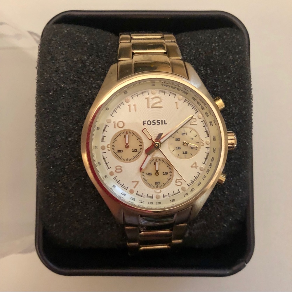 Fossil Gold Watch